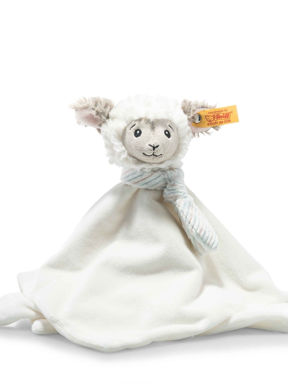 Steiff Lita Lamb Security Blanket Comforter 10” Soft Cuddly Friends